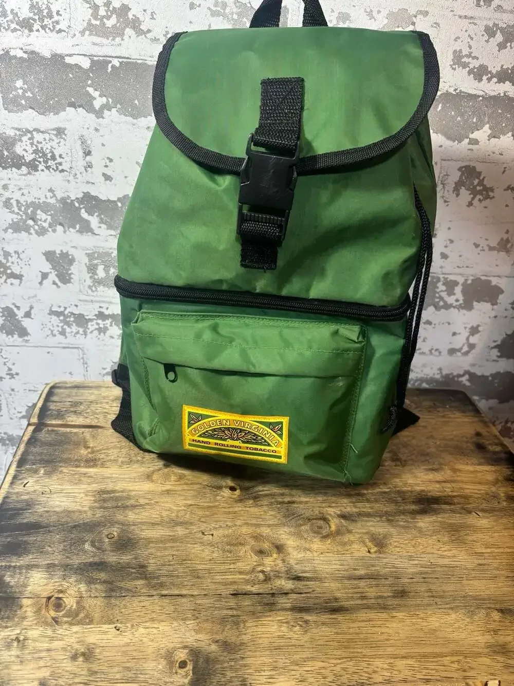 Rare VTG tobacciana cooler book bag